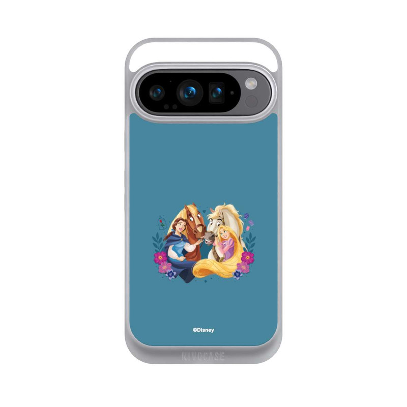 Pixel 9 Pro NIVOpure Disney Princess Belle and Rapunzel with Horses