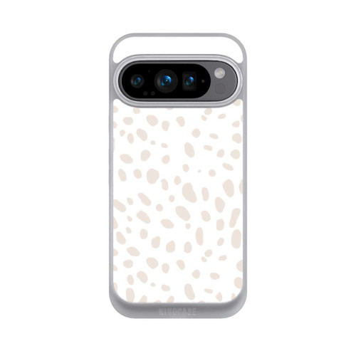 Google Pixel 9 Pro NIVOpure Tigermuster Beige Weiß 