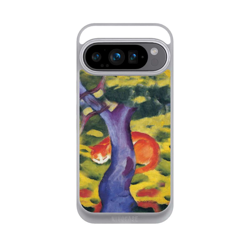Pixel 9 Pro NIVOpure Katze hinter Einem Baum von Franz Marc