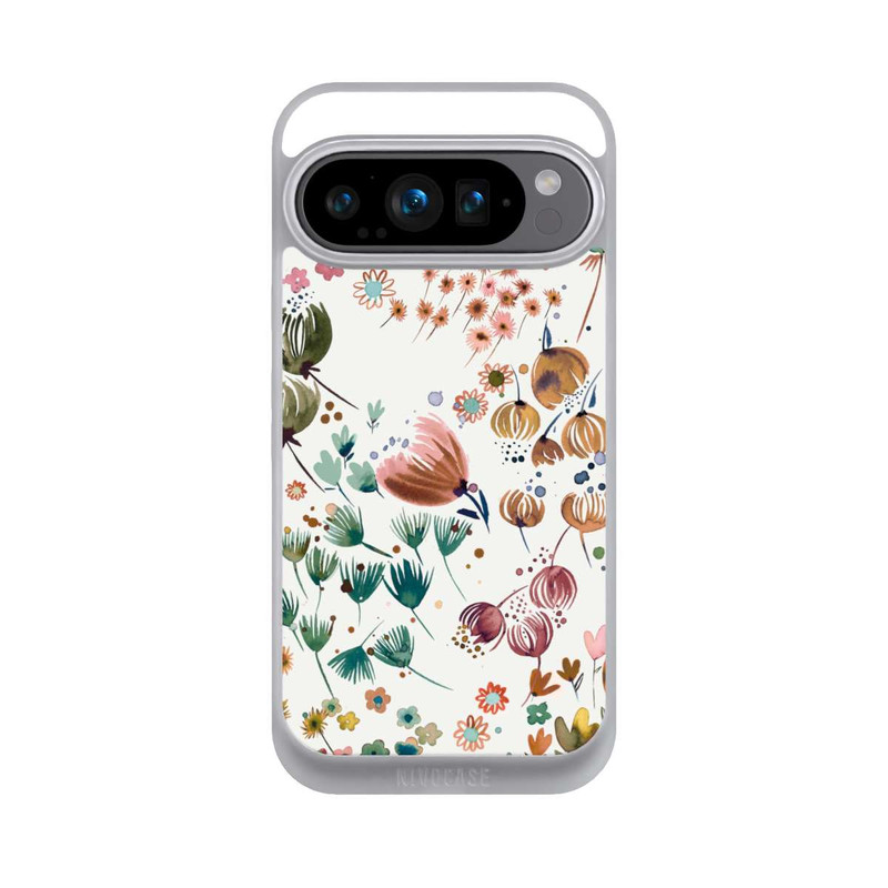 Pixel 9 Pro NIVOpure Spring Buds Green Orange