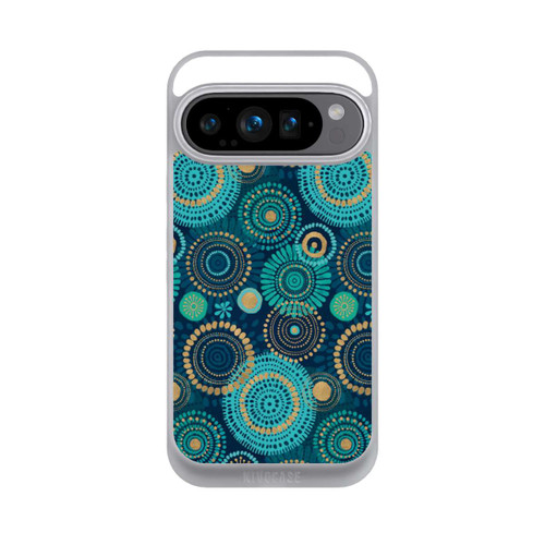Google Pixel 9 Pro NIVOpure Blockprint India Teal Gold