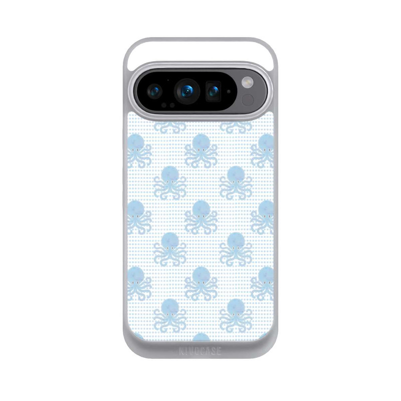 Pixel 9 Pro NIVOpure Blue Watercolor Octopus