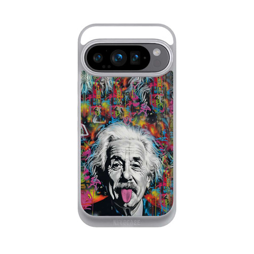 Google Pixel 9 Pro NIVOpure Physiker Bunte Zunge Raus
