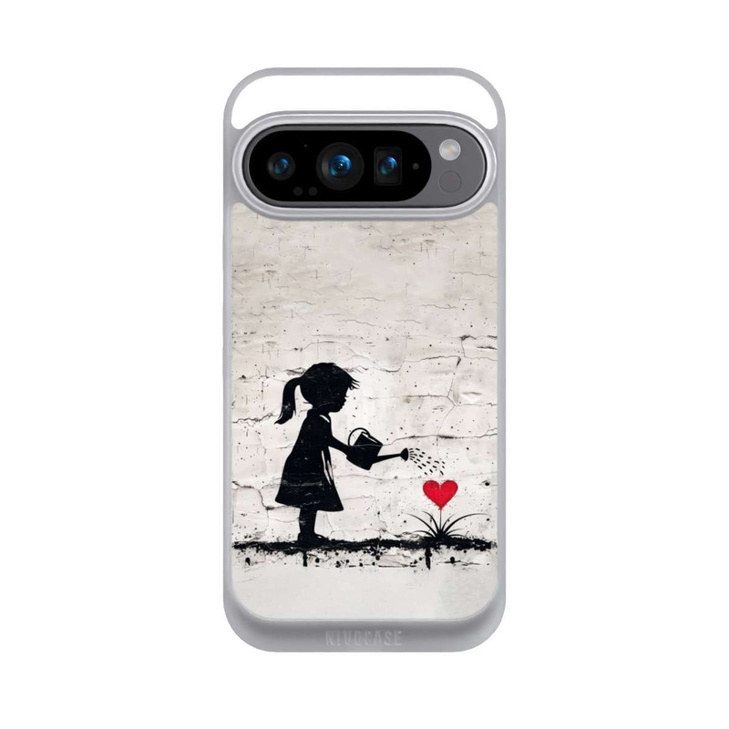 Pixel 9 Pro NIVOpure Girl Watering Bunch of Flowers 