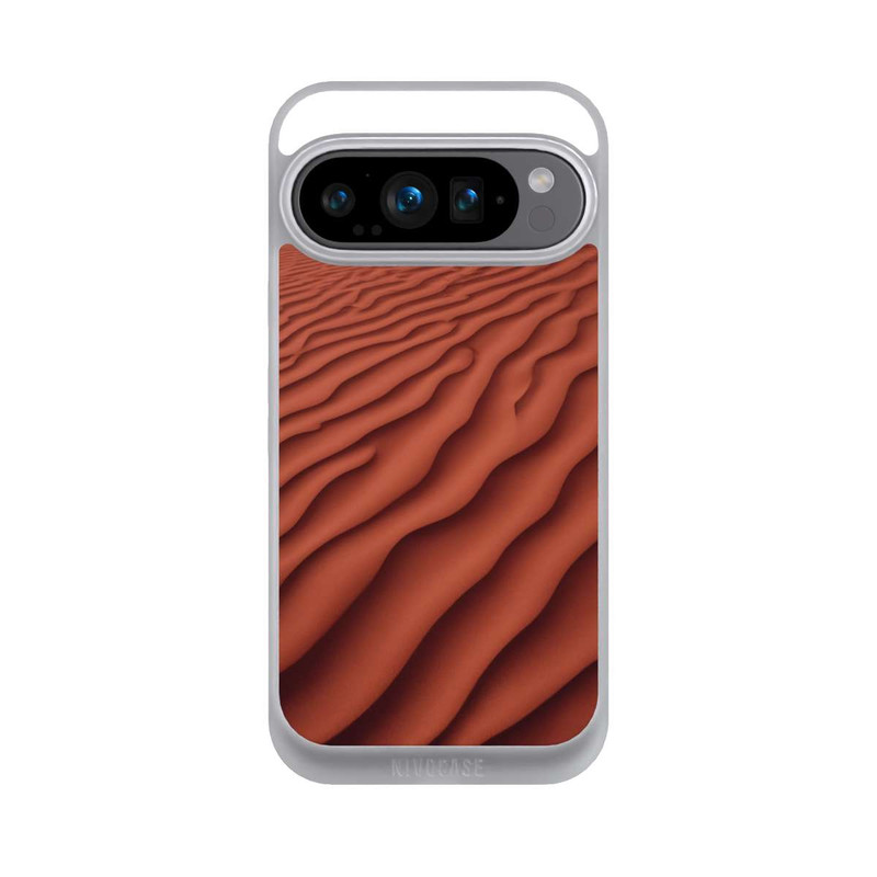 Pixel 9 Pro NIVOpure Structure de sable rouge avec AI
