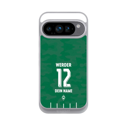 Google Pixel 9 Pro NIVOpure Werder Bremen Trikot Personalisierbar 25-26