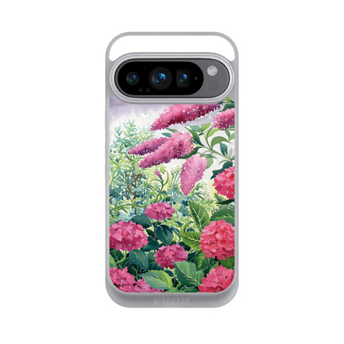 Google Pixel 9 Pro NIVOpure Garden Hydrangeas and Buddleia by Christopher Ryland
