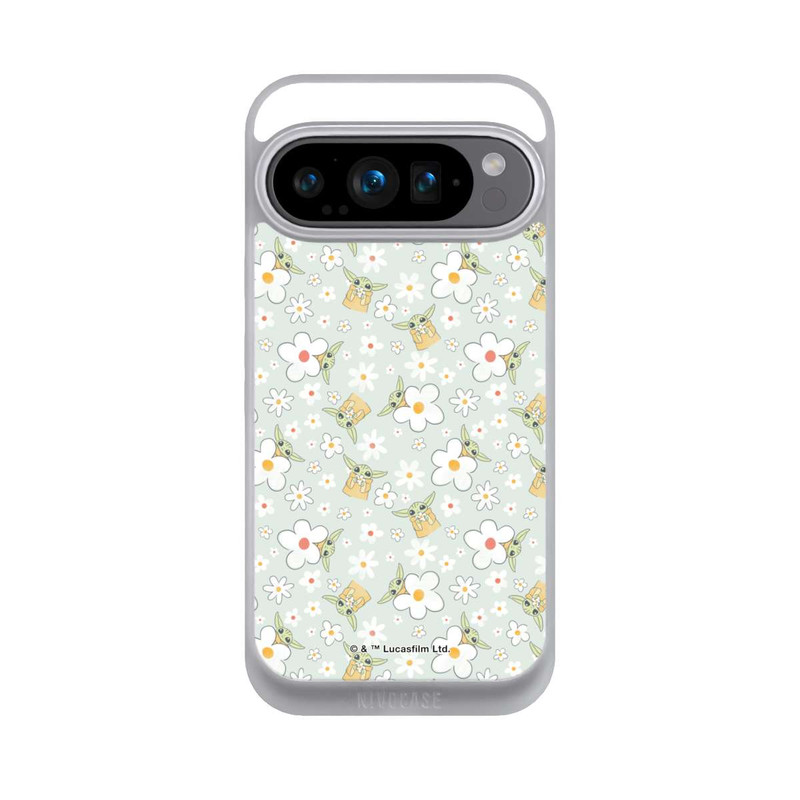 Pixel 9 Pro NIVOpure Baby Yoda Blumen Muster