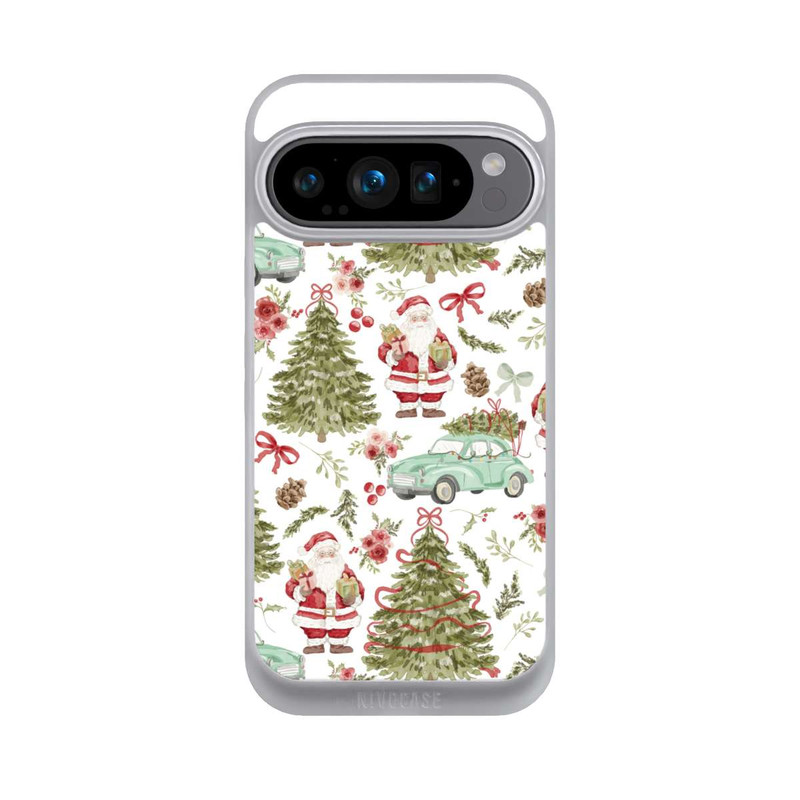 Pixel 9 Pro NIVOpure Weihnachtsfreude Vintage Muster 