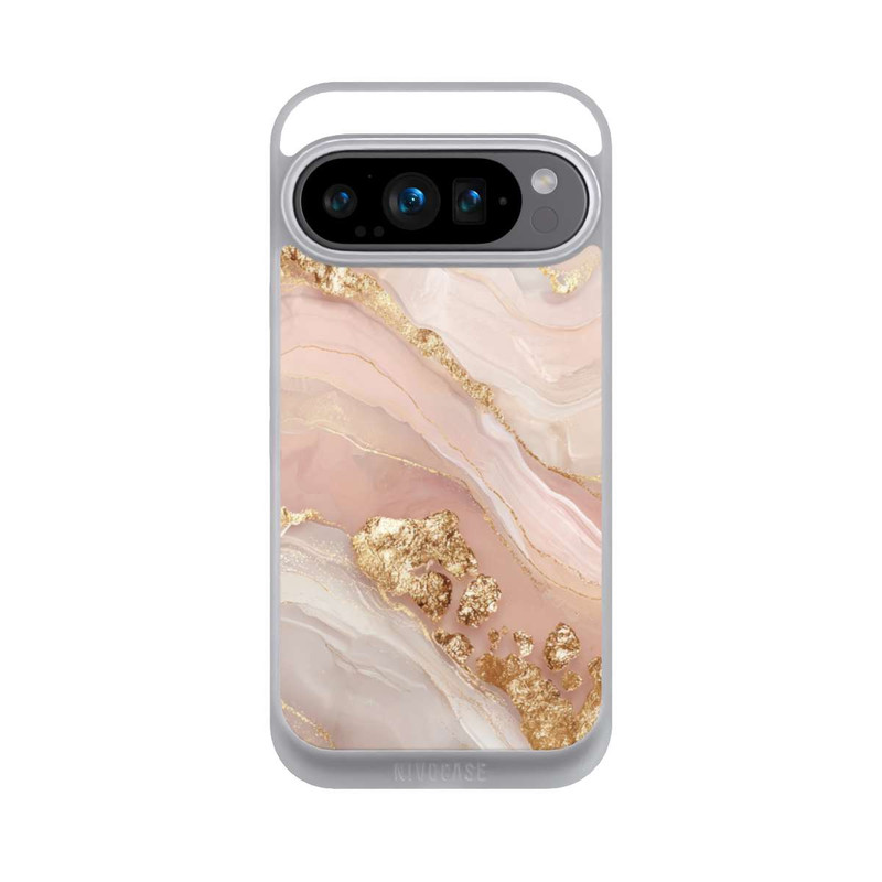 Pixel 9 Pro NIVOpure Eleganz Gold Marmor
