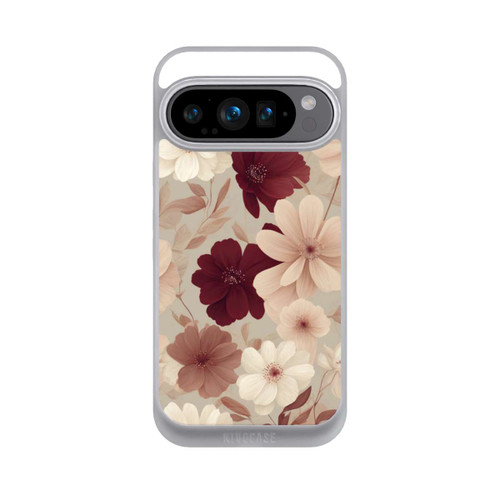 Google Pixel 9 Pro NIVOpure Romantic Flowers Beige with AI