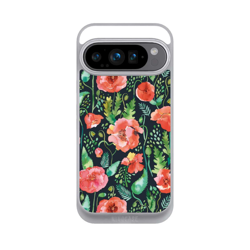 Pixel 9 Pro NIVOpure Poppies Dark Wilderness