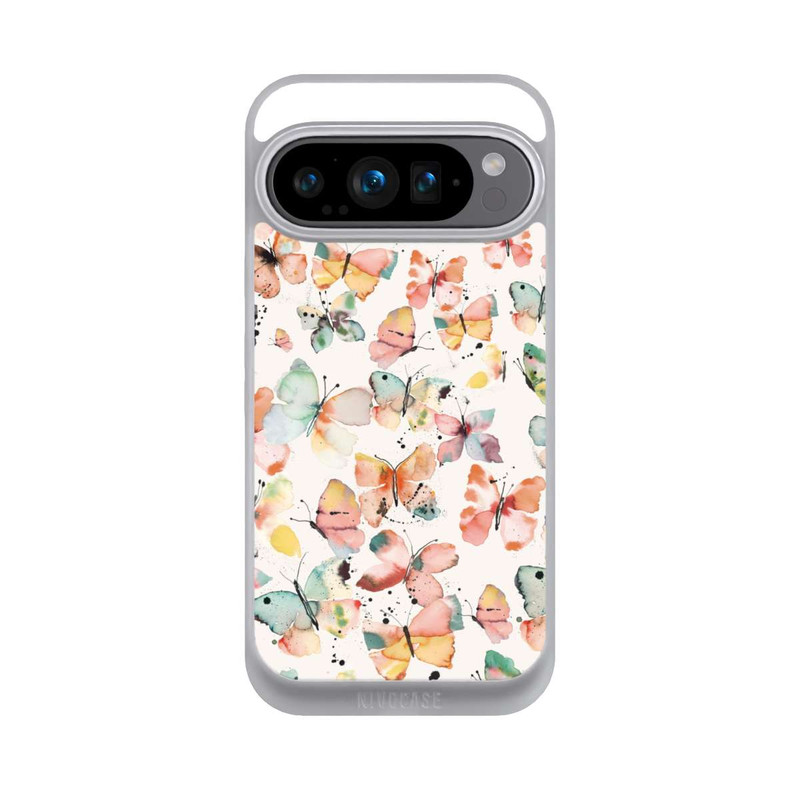 Pixel 9 Pro NIVOpure Butterflies Watercolor Pattern