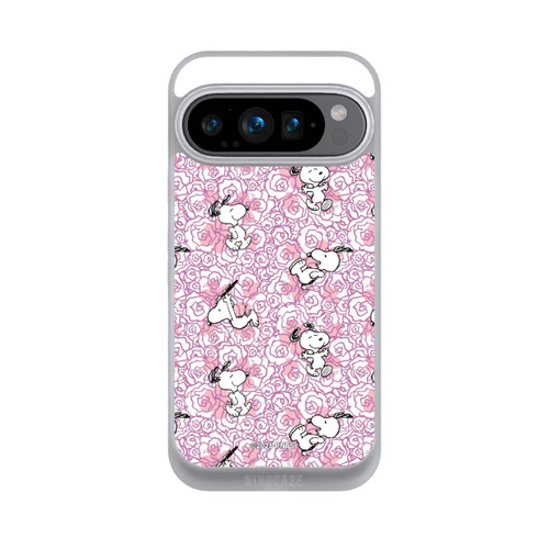 Google Pixel 9 Pro NIVOpure Peanuts Pink Roses Pattern