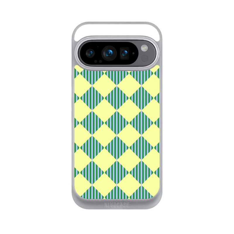 Pixel 9 Pro NIVOpure Diamond Pattern Yellow Green