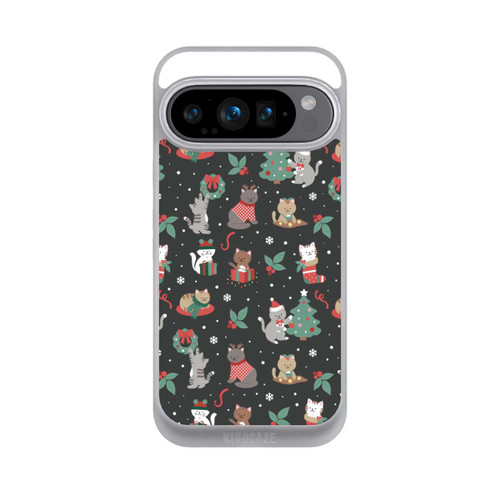 Google Pixel 9 Pro NIVOpure Christmas Festive Cute Holiday Kittens