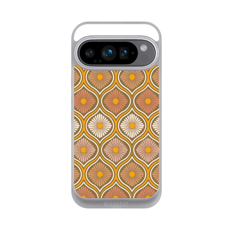 Pixel 9 Pro NIVOpure Groovy 70s Retro Mid-Century Daisy Flowers
