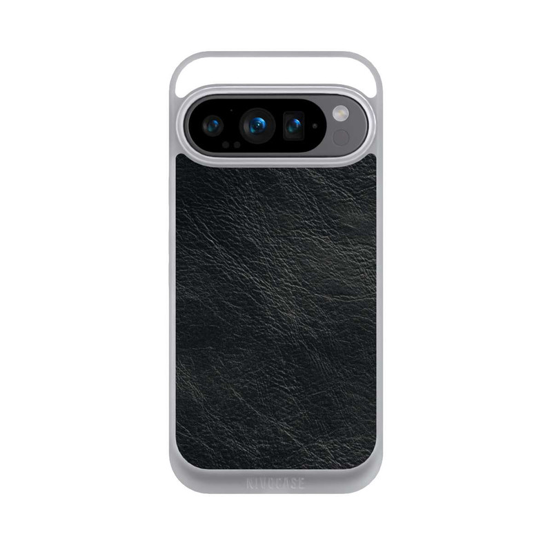 Pixel 9 Pro NIVOpure Schwarzer Lederlook Hintergrund