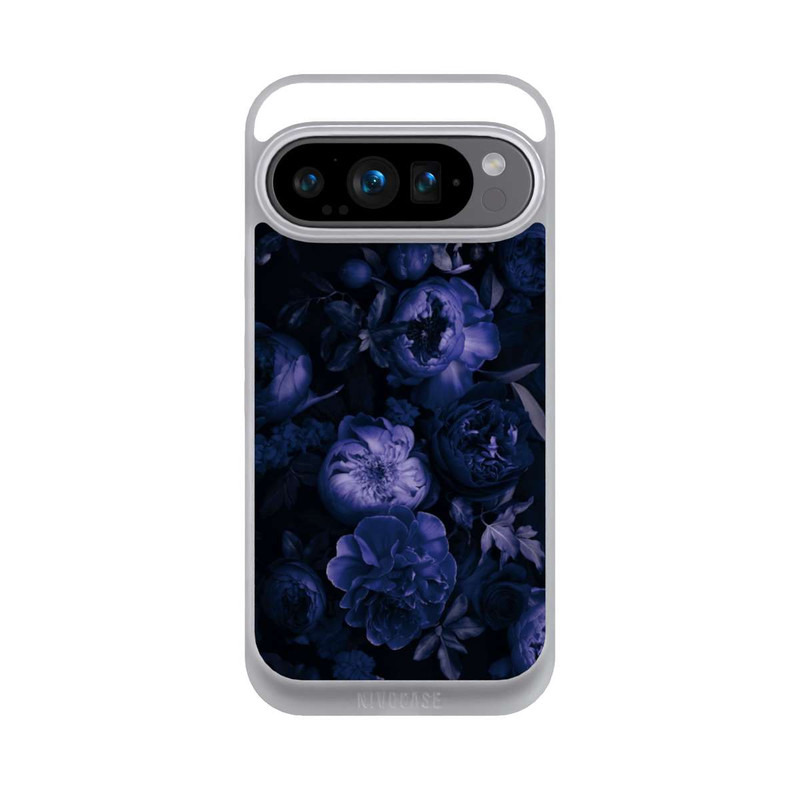 Pixel 9 Pro NIVOpure Victorian Grandeur Large Flowers Purple Mit KI