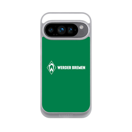 Google Pixel 9 Pro NIVOpure Werder Bremen Schriftzug Raute Grün