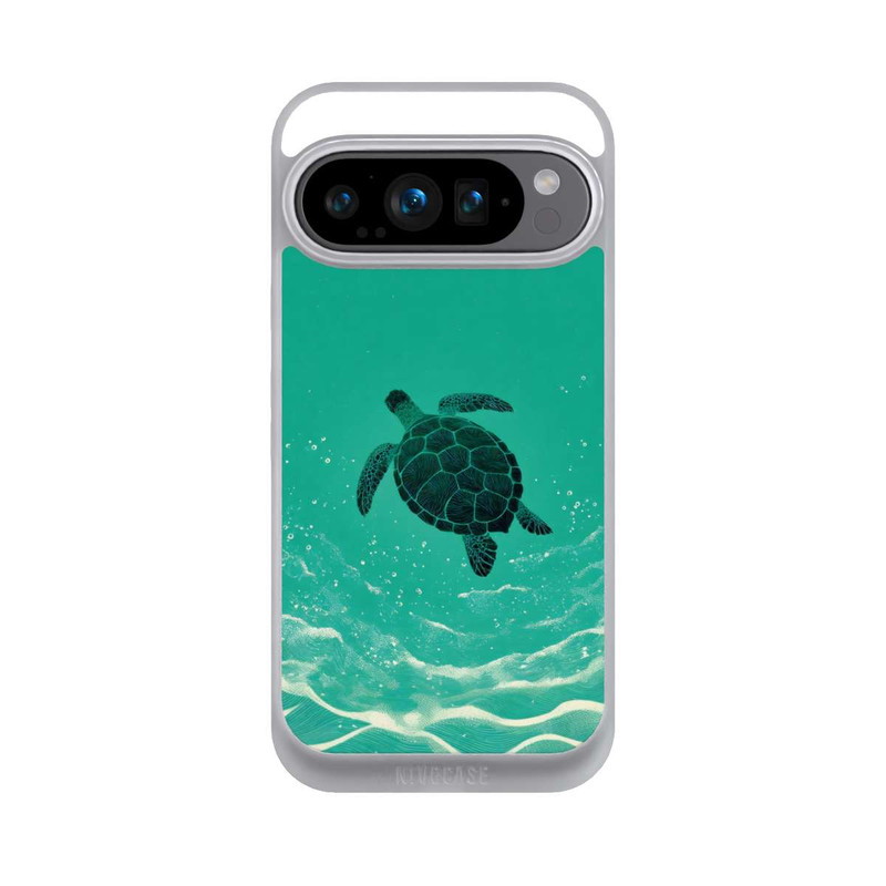 Pixel 9 Pro NIVOpure Turtle in the Ocean with AI