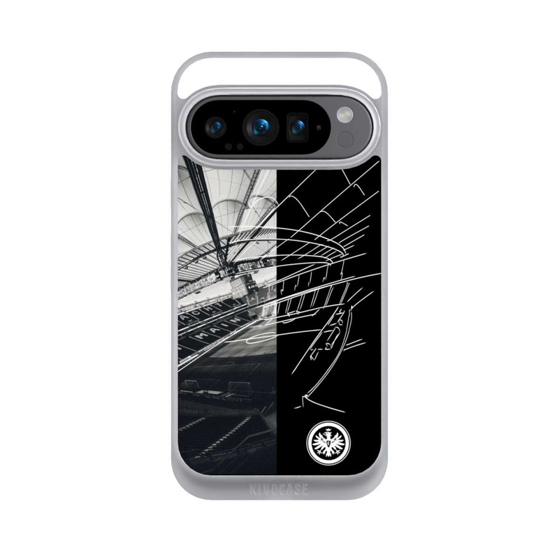 Pixel 9 Pro NIVOpure Eintracht Frankfurt Stadion Fotoskizze