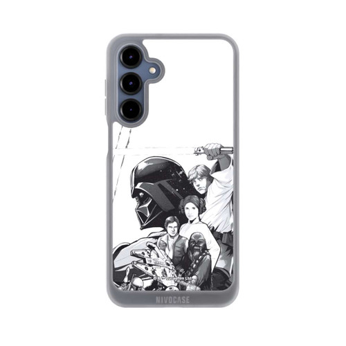 Samsung Galaxy A16 5G NIVOpure StarWars Charaktere - Schwarz-Weiß
