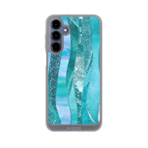 Samsung Galaxy A16 5G NIVOpure Blue Glamour Glitter Look