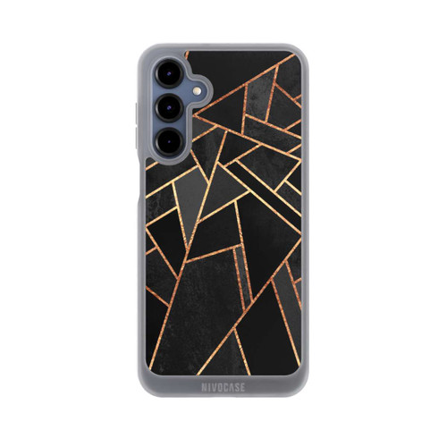 Samsung Galaxy A16 5G NIVOpure Schwarze Nacht Gold Druck