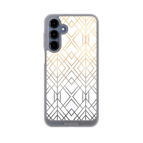 Samsung Galaxy A16 5G NIVOpure Gold und Grauer Geo Golddruck