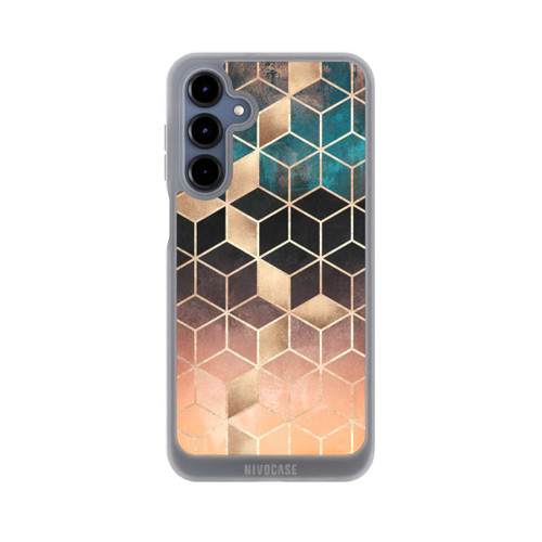 Samsung Galaxy A16 5G NIVOpure Ombre Traum Würfel Gold Druck