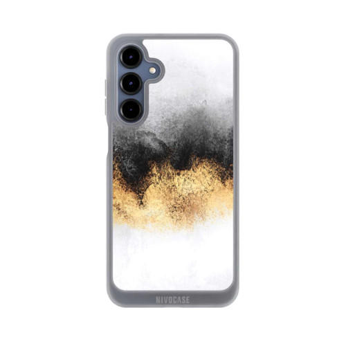 Samsung Galaxy A16 5G NIVOpure Grauer Himmelstaub Golddruck