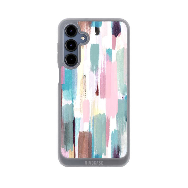 Galaxy A16 5G NIVOpure Abstrakte Pinselstriche in Pastelltönen