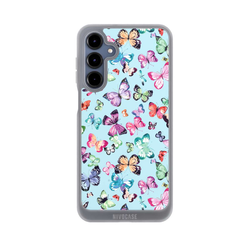 Galaxy A16 5G NIVOpure Schmetterlinge rosa orange blau