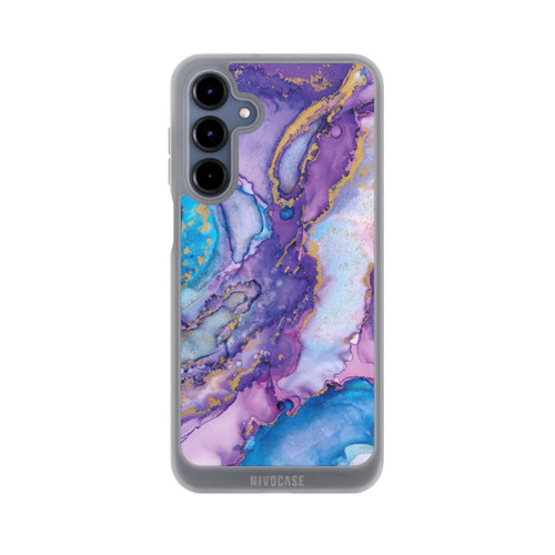 Samsung Galaxy A16 5G NIVOpure Strudel lila und blau