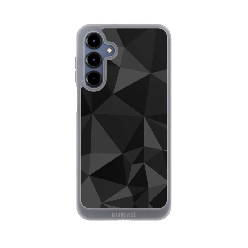 Galaxy A16 5G NIVOpure Polygonmuster schwarz