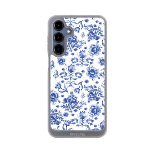 Samsung Galaxy A16 5G NIVOpure Blue Flower Pattern - Delft (NL)