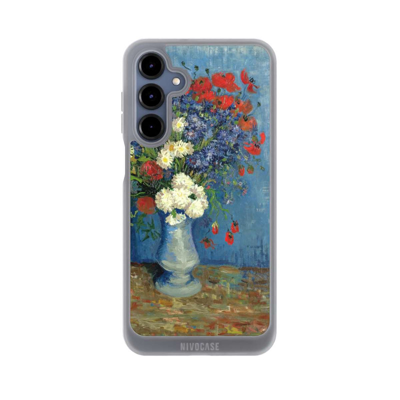 Galaxy A16 5G NIVOpure Vase avec Bleuets et Coquelicots - Vicent Van Gogh