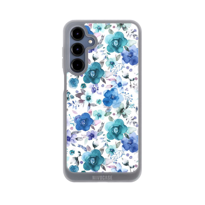Galaxy A16 5G NIVOpure Winterblumensträuße Blau