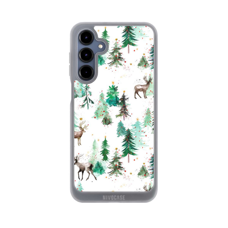 Galaxy A16 5G NIVOpure Hirsche und Winterweihnachtsbäume