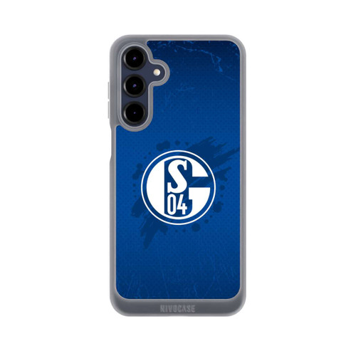 Samsung Galaxy A16 5G NIVOpure Schalke 04 Farbe Fleck Blau