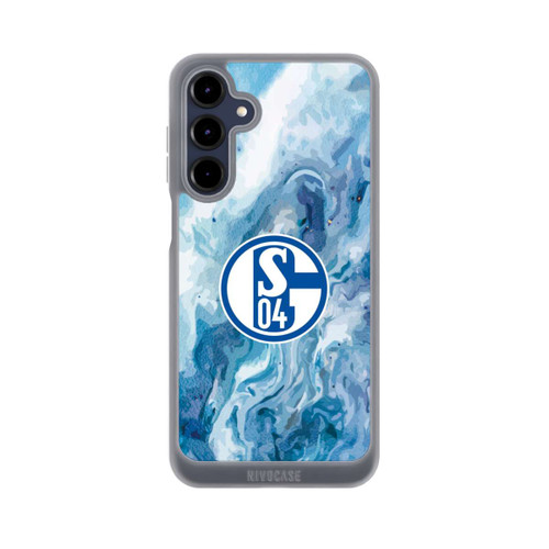 Samsung Galaxy A16 5G NIVOpure Schalke 04 Flüssig Blau