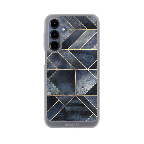 Samsung Galaxy A16 5G NIVOpure Abstraktes Natur-Dunkelblau