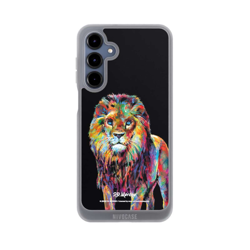 Galaxy A16 5G NIVOpure Löwe Bunte Kunst von P.D. Moreno