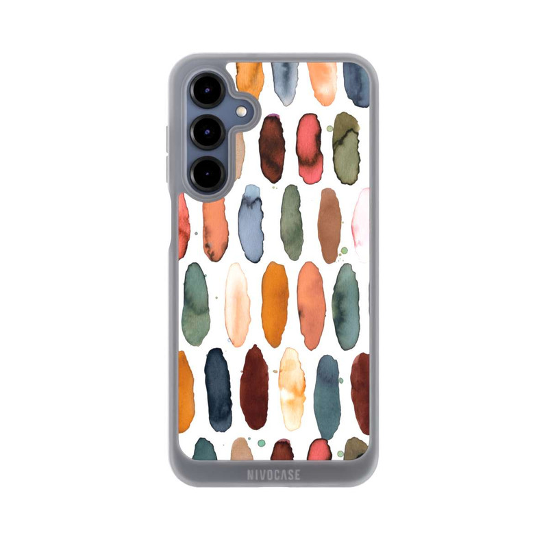 Galaxy A16 5G NIVOpure Aquarellstriche aus mineralischem Terrakotta