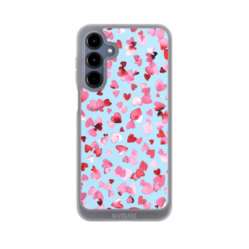 Galaxy A16 5G NIVOpure Valentinstagsherzen in rosa blau