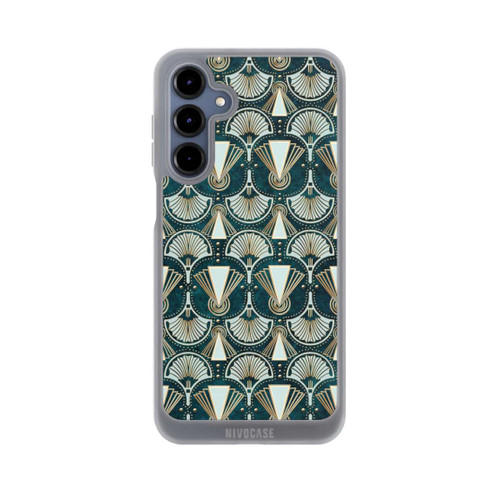 Samsung Galaxy A16 5G NIVOpure Art Deco Green Pattern