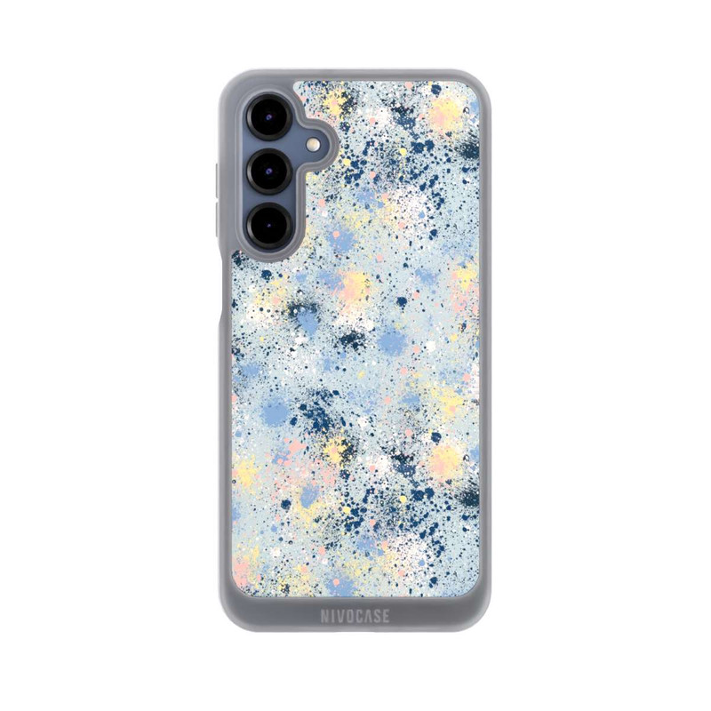 Galaxy A16 5G NIVOpure Tintentropfen Staub Textur Blau