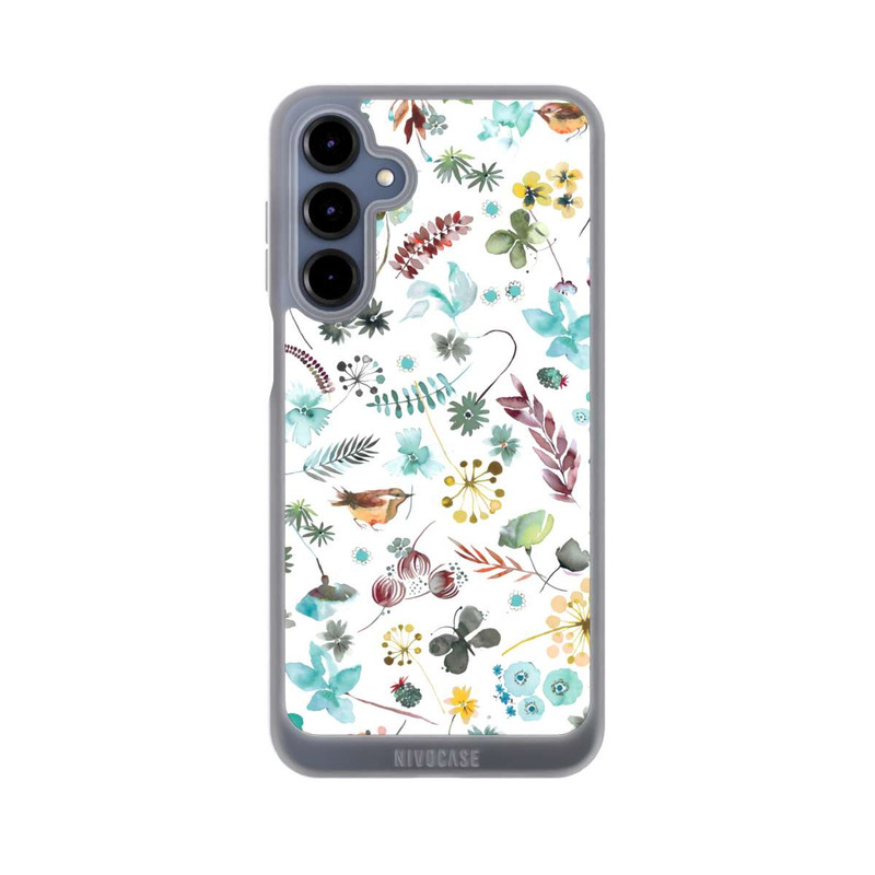 Galaxy A16 5G NIVOpure Botanischer Schmetterling Natur Blau