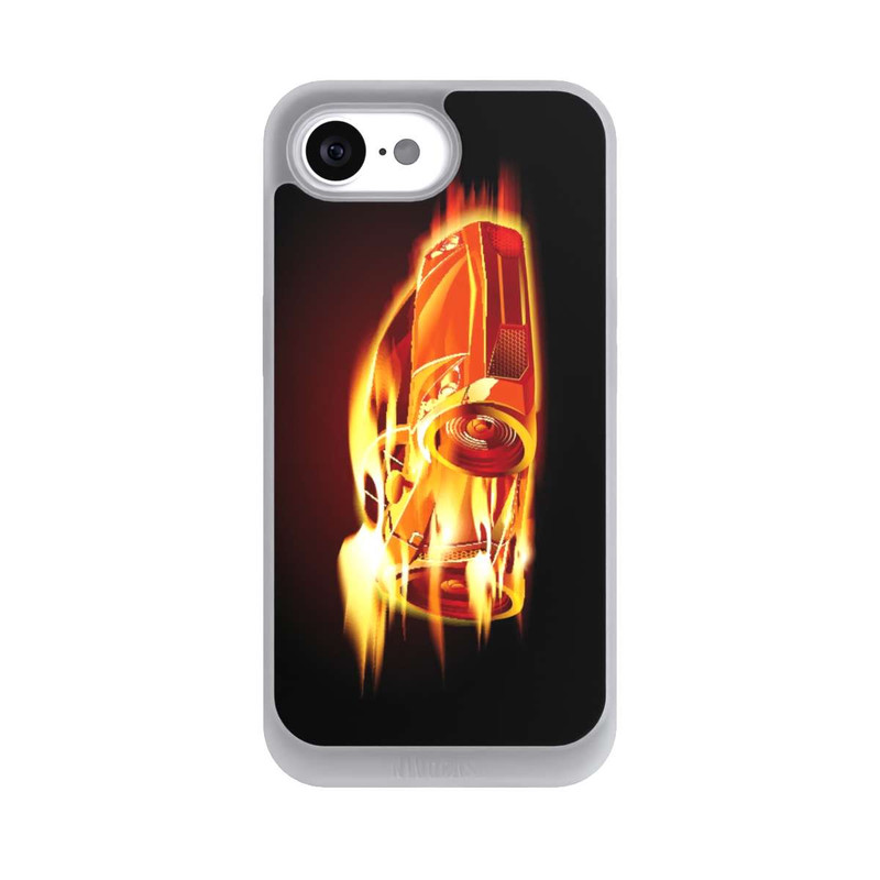 iPhone 16e NIVOpure Burning Car